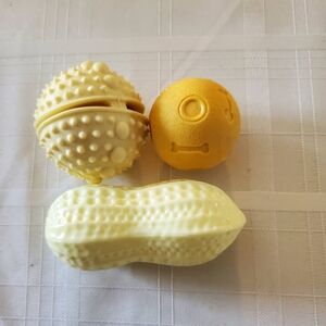 Yellow Dog Chew Toy Bundle - 3 Pack